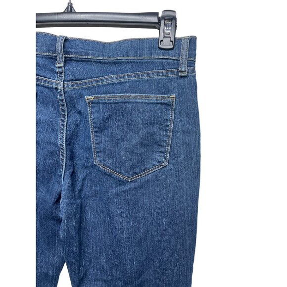 Old Navy Women’s 10 Long The Flirt Bootcut Stretch Blue Jeans - Picture 12 of 13